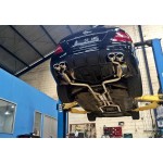 Sportauspuff Armytrix Mercedes C63 AMG W204 Cat-back